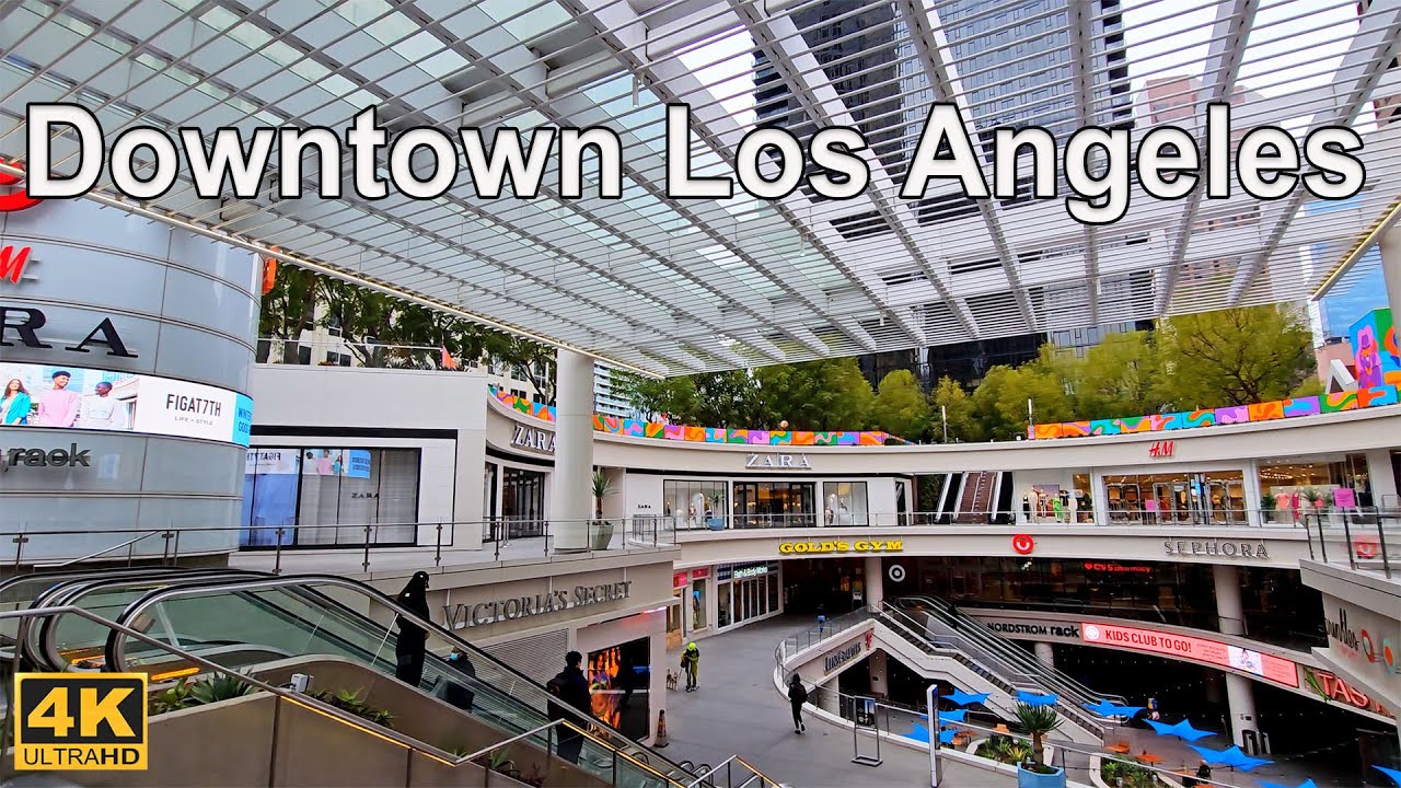 Downtown Los Angeles Walking Tour | California | FIGat7th | S. Figueroa Street