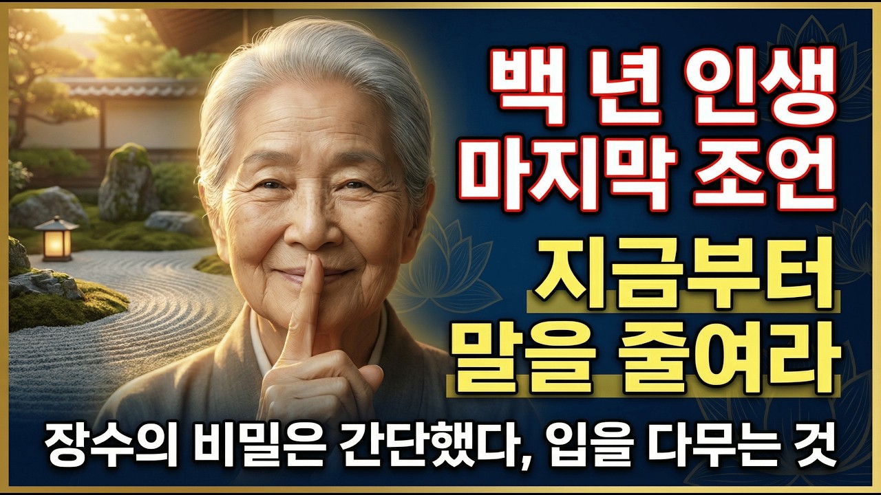 😮100세 도사의 충격 고백 