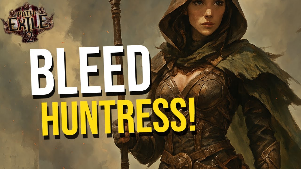 🩸 Starter Huntress BLEED Build Is INSANELY STRONG! POE2 Huntress Bleed Build & Beginner Guide
