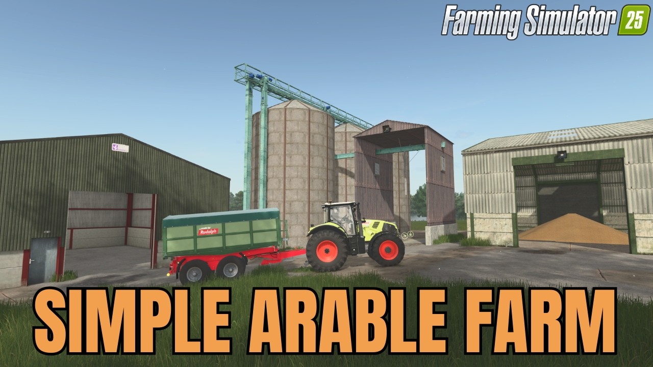 Small UK Arable Farm Build | FS25
