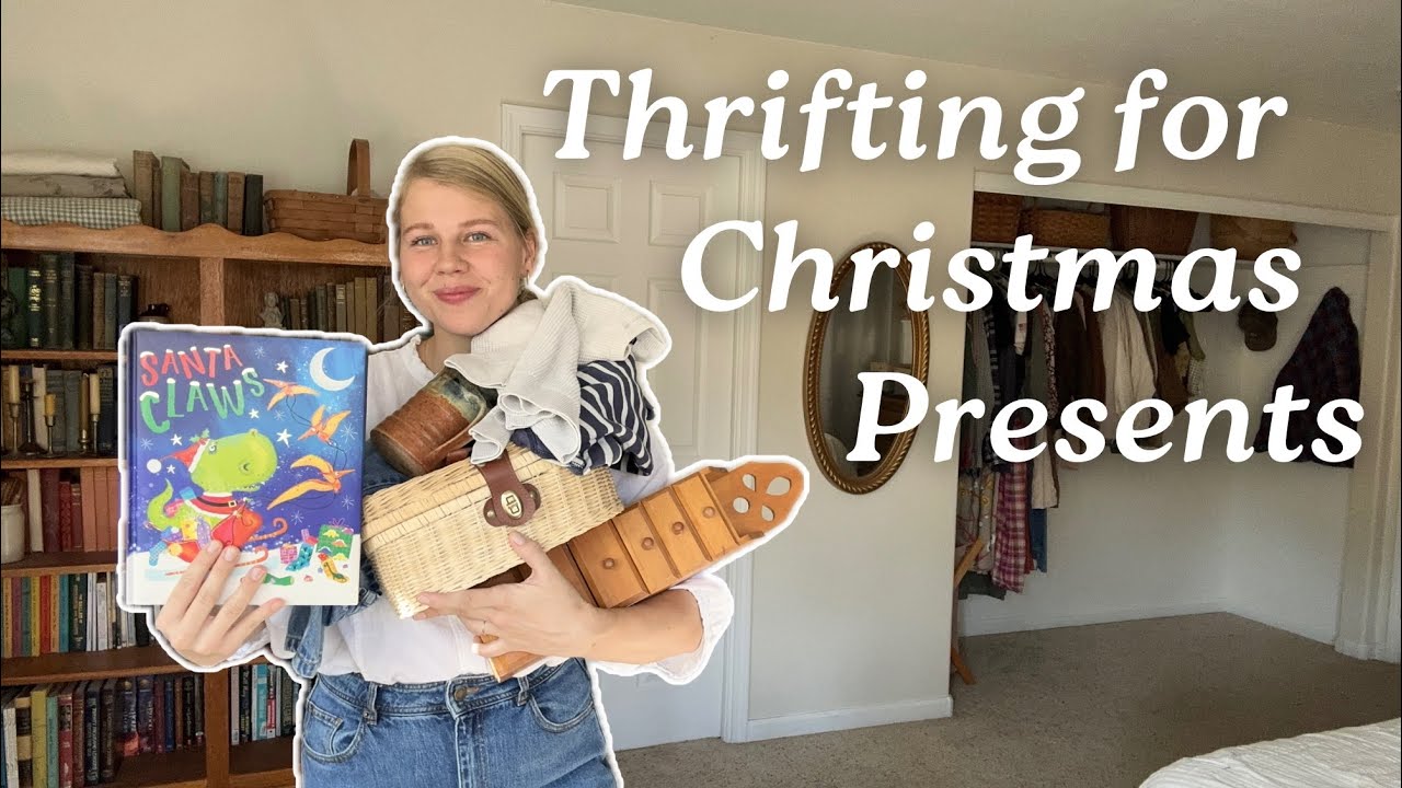 Thrift with me for Christmas gifts 🎁