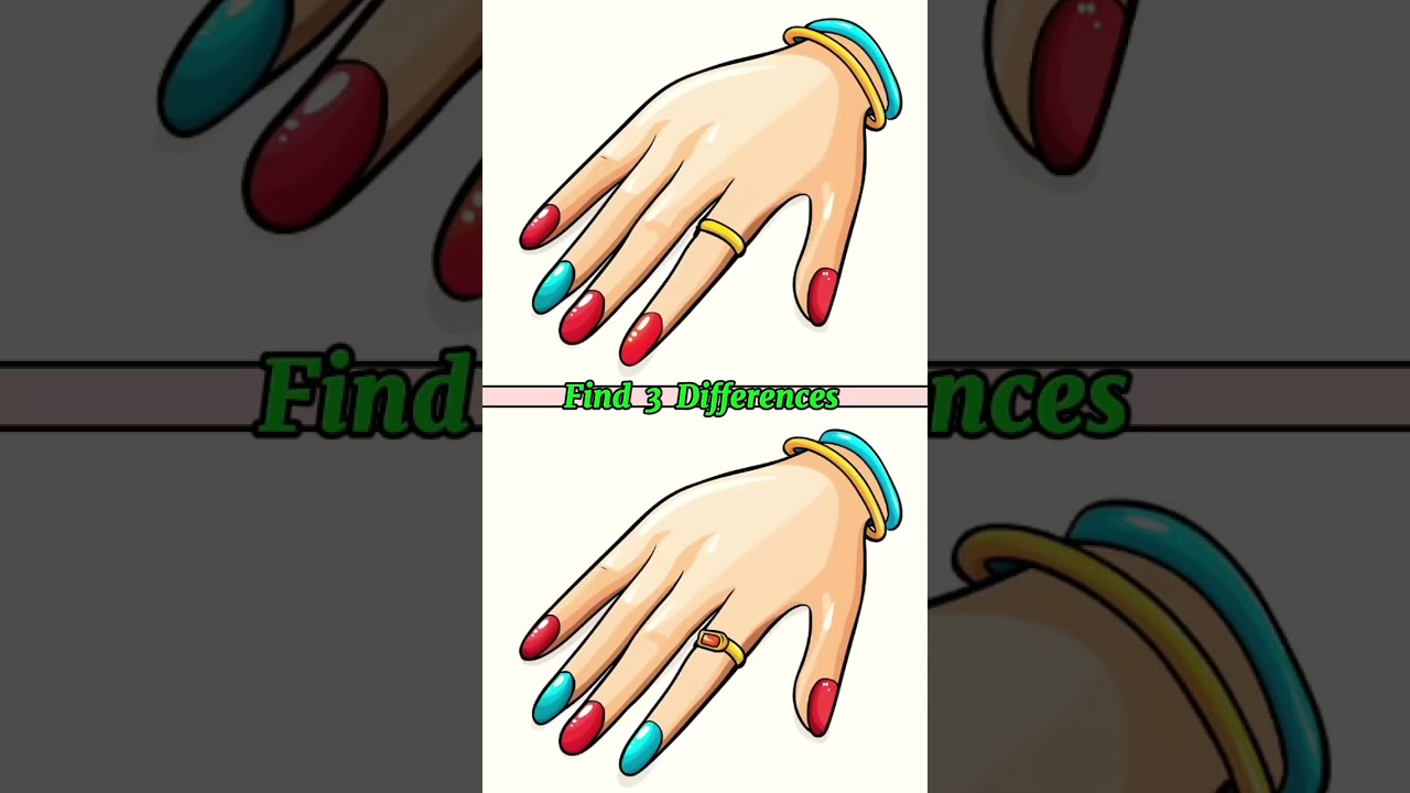 Can you Find the Hidden Differences #1 