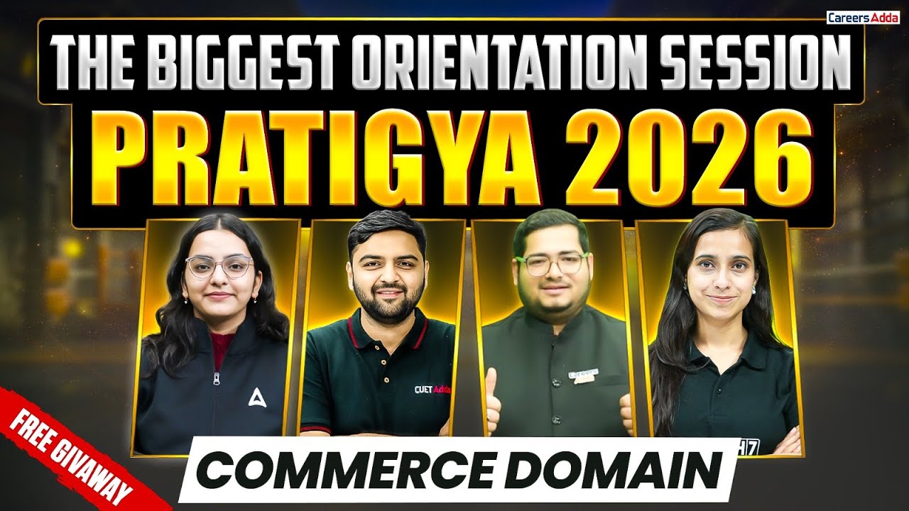 The BIGGEST ORIENTATION CUET PRATIGYA 2026 | HOW TO START CLASSES? Full Details Commerce Stream💪