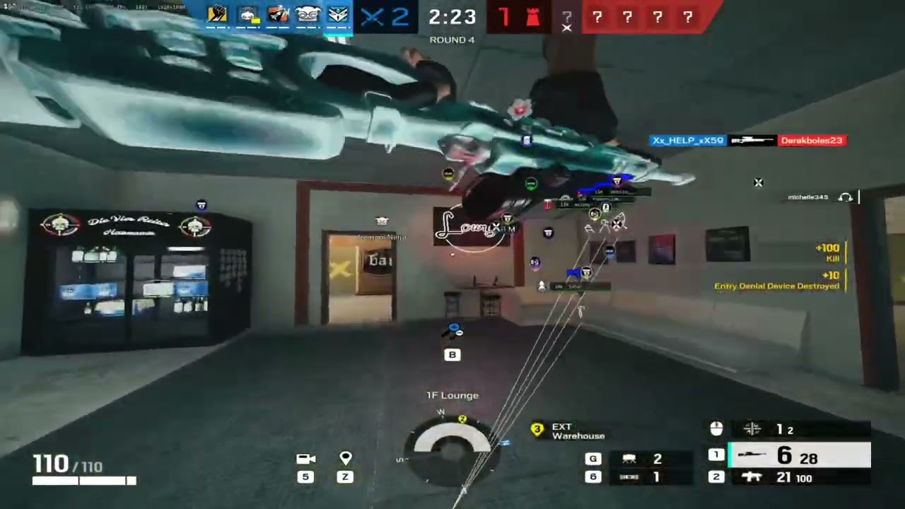 R6 BadPing Experience