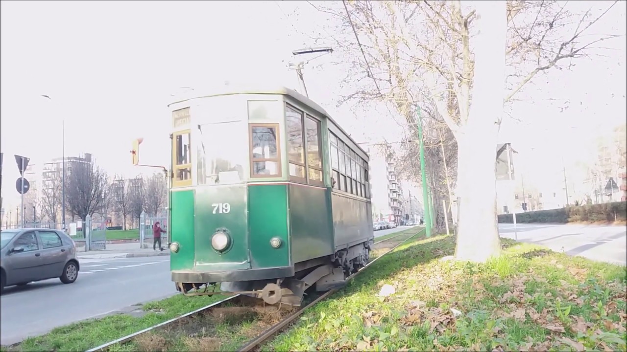 Tram sabbiera serie 700 ATM Milano (gennaio 2020)