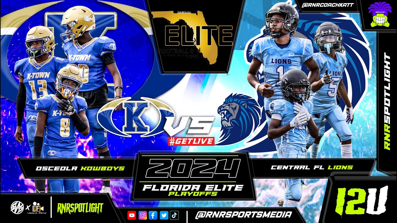Osceola Kowboys vs Central Florida Lions | 12U