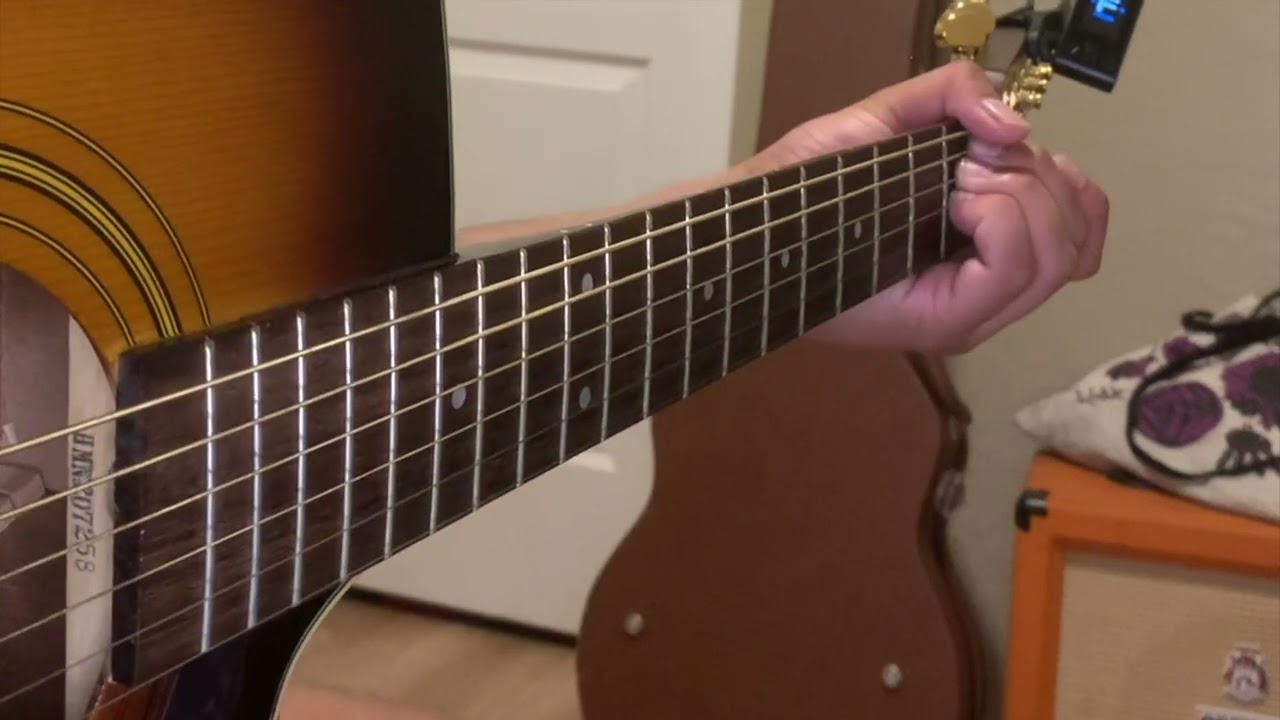 I wrote a song in a special tuning