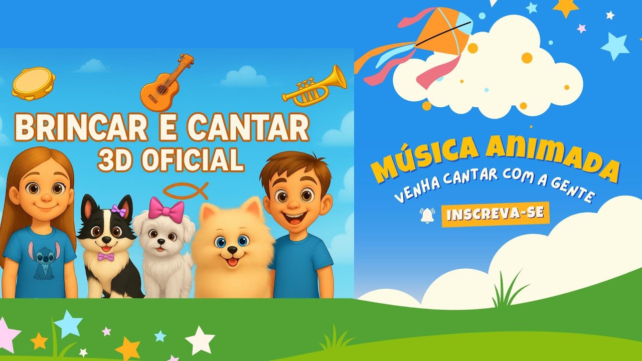 Músicas Animações 3D Infantil Educativas e Divertidas, Músicas Infantis Cristã- Educação Princípios