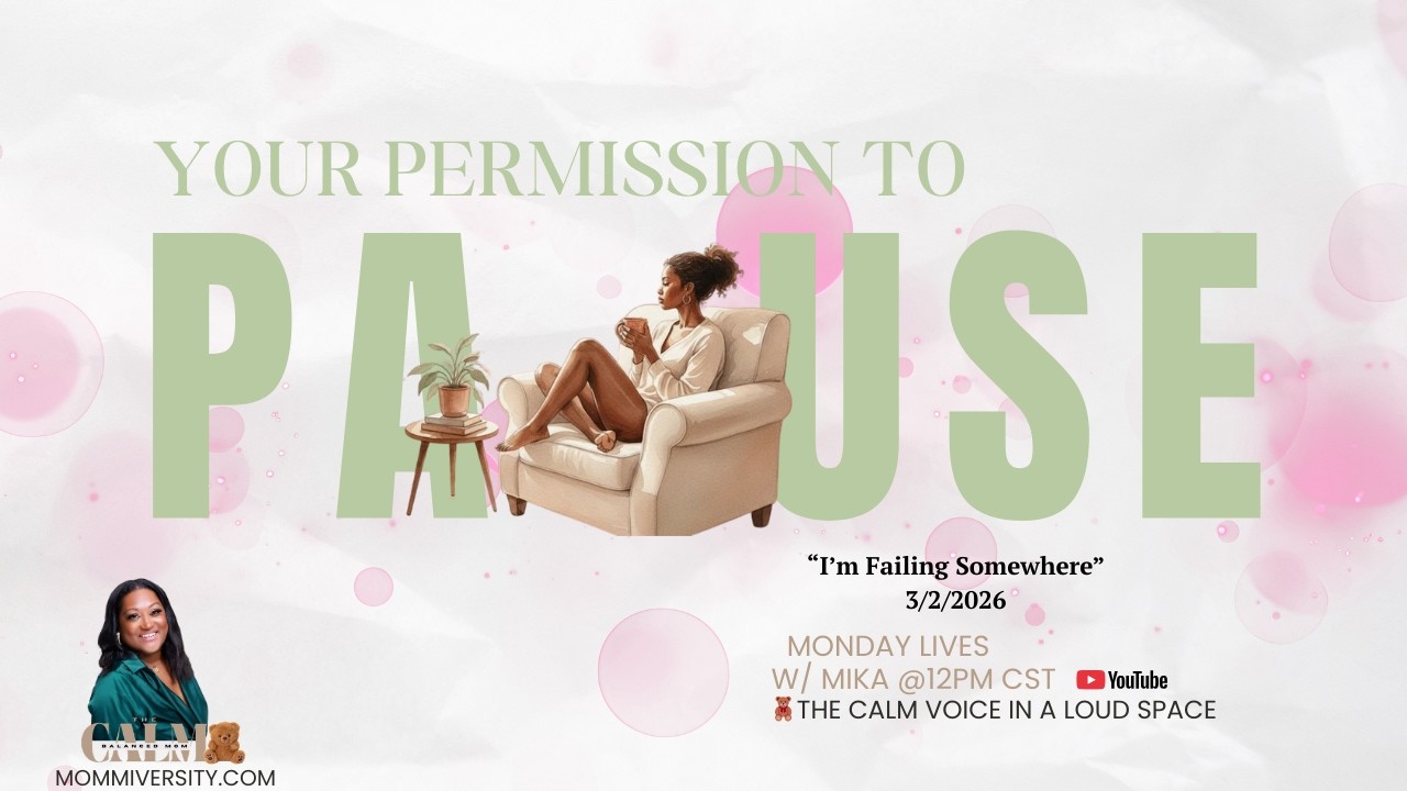 Permission To Pause for the Busy Mom Guilt