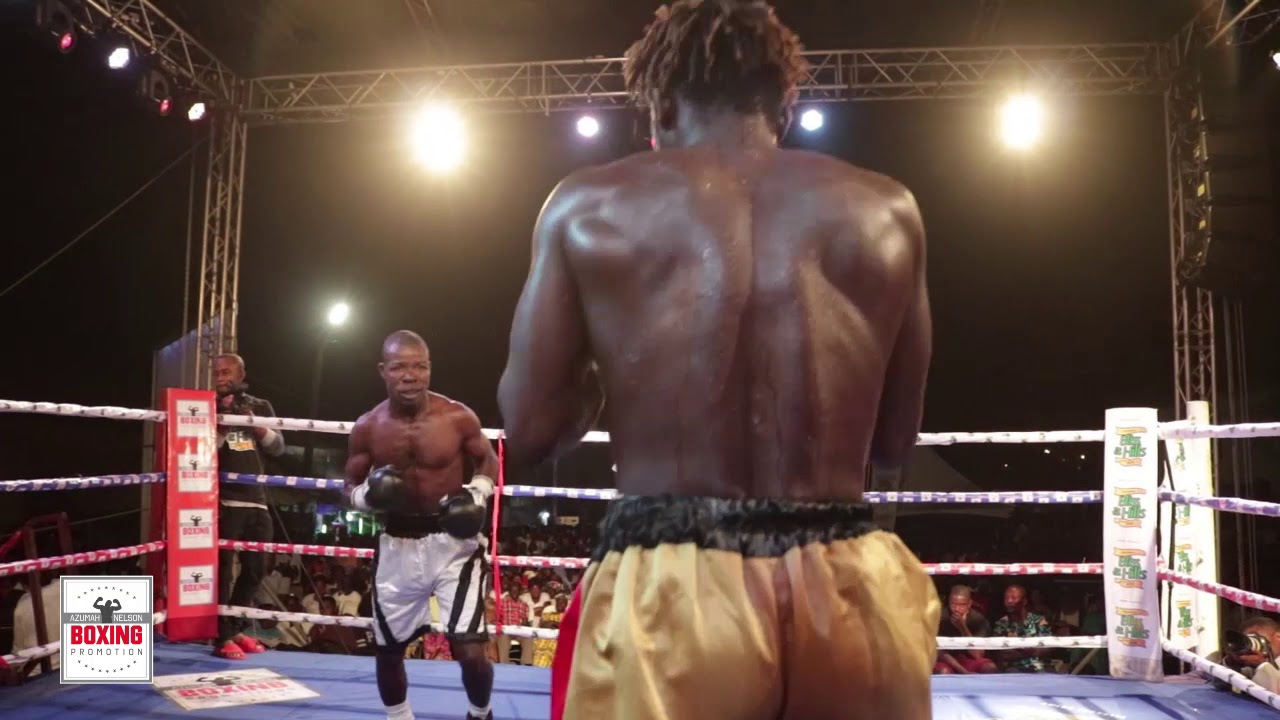 Razak Nettey vs Nathaniel Nukpe at Azumah Nelson Fight Night - 2018 Bliss On The Hills edition