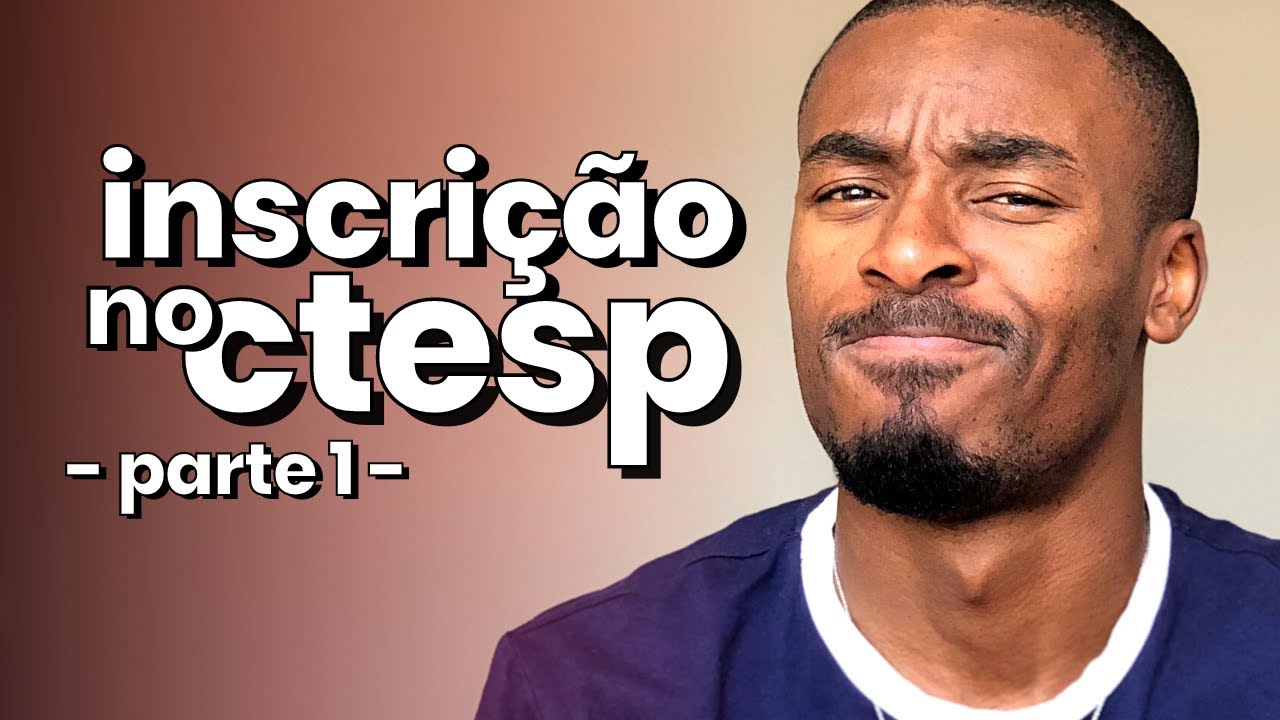 ✅ Como fazer inscrição no CTeSP [Passo a Passo] | Part. 1