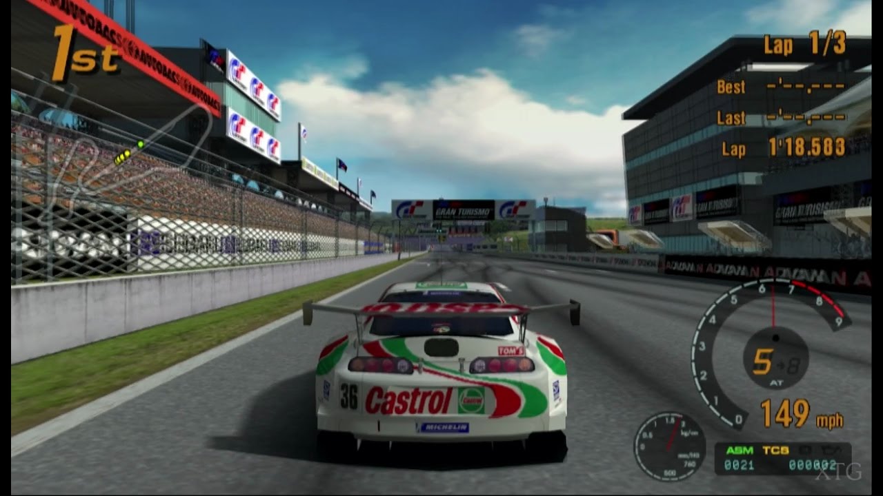 [#67] Gran Turismo 3 - Toyota Castrol TOM'S SUPRA (JGTC) '00 PS2 Gameplay HD