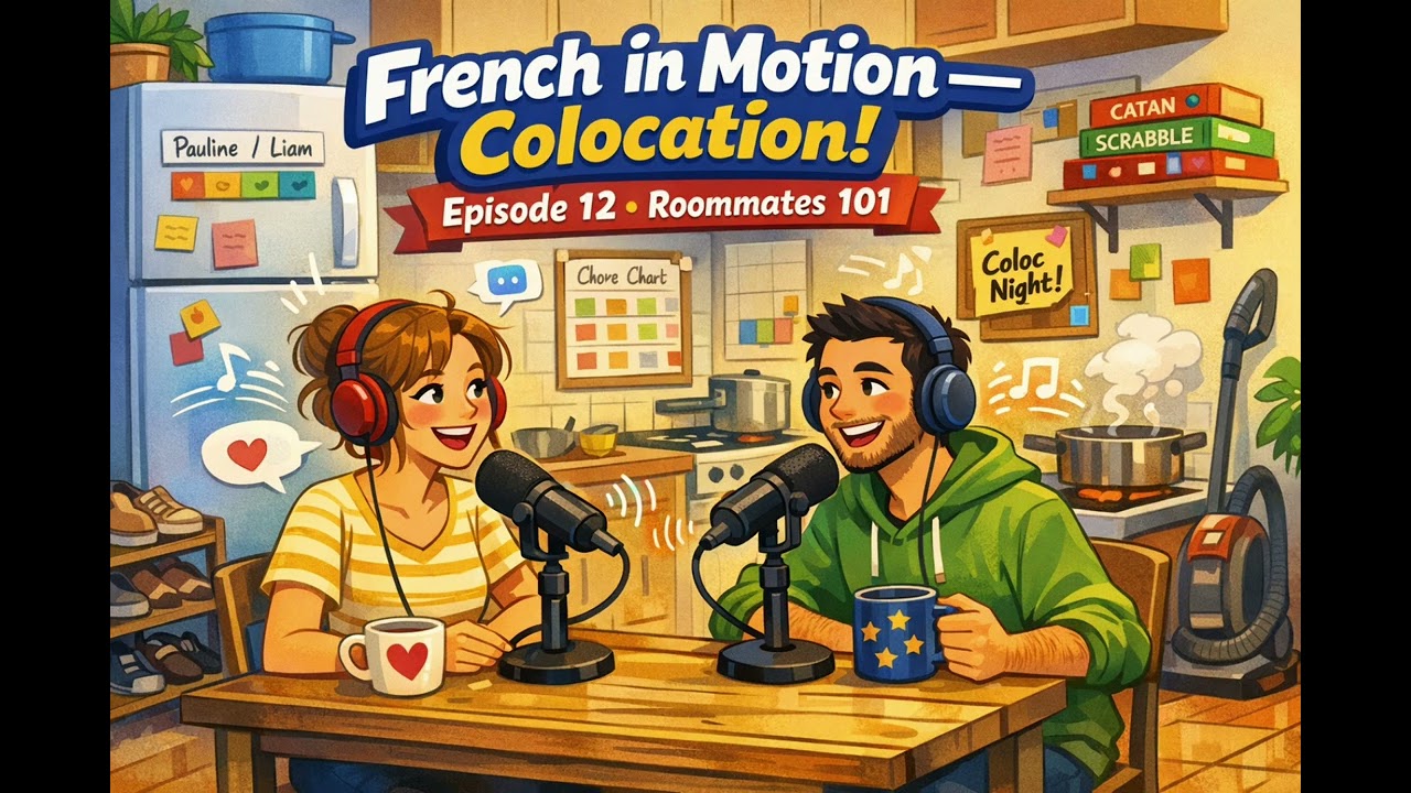 Master Every Day French in 10 Minutes: La Colocation - Shared Accommodation