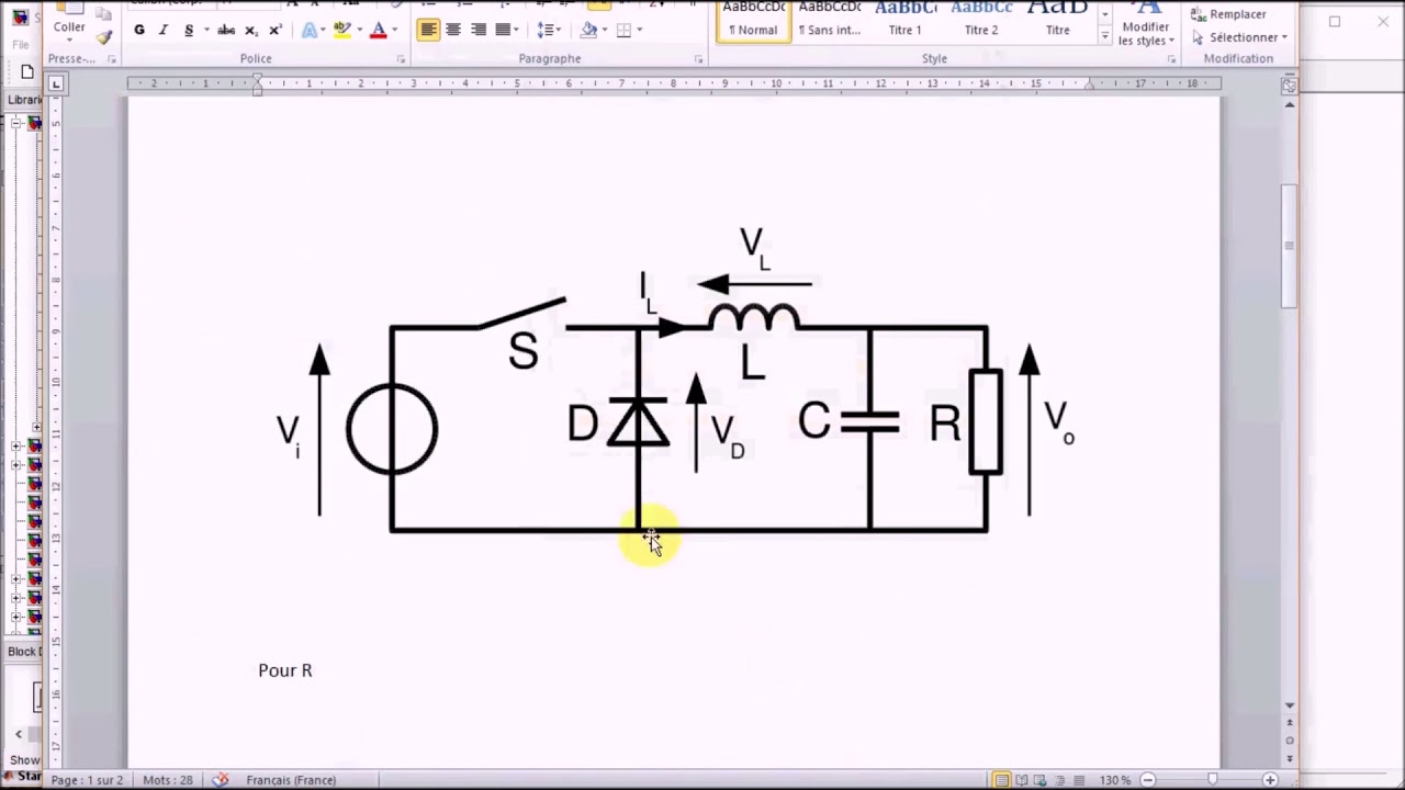 Ha°1 : Hacheur Série BUCK par MATLAB/SIMULINK