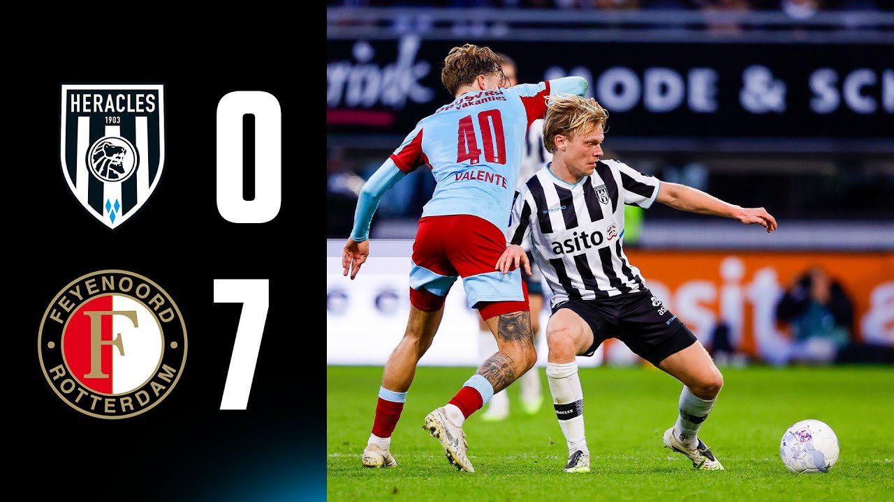 Heracles Almelo - Feyenoord | 19-10-2025 | Samenvatting