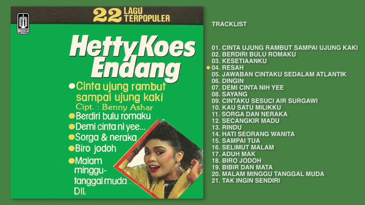 Hetty Koes Endang - Album 22 Lagu Terpopuler  | Audio HQ