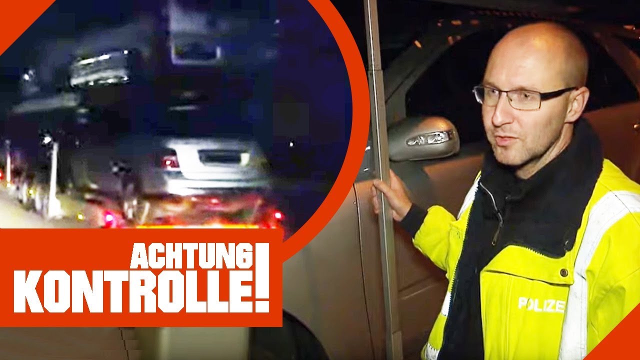 XL Autotransport: LKW überschreitet zugelassene Gesamthöhe | Achtung Kontrolle | Kabel Eins