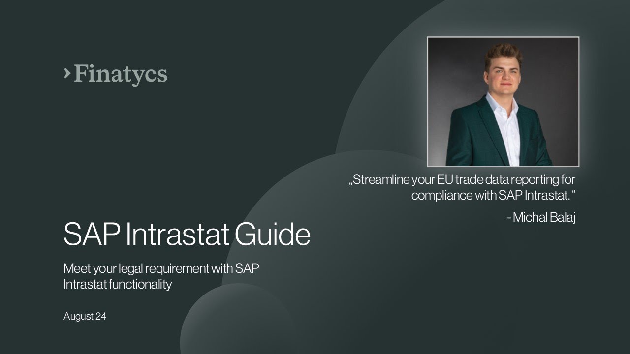 SAP Intrastat Guide