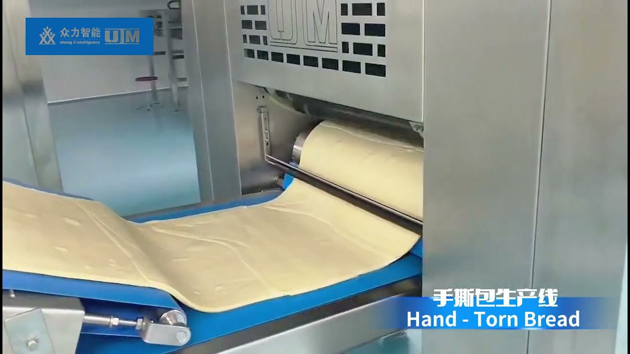 【Smart Baking: How UIM Controllers Optimize Your Production】Hand-torn bread production line