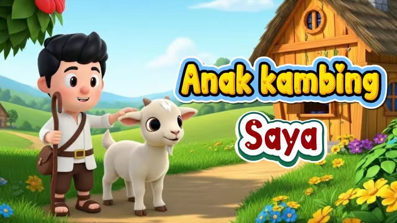 Lagu Anak Kambing Saya - Lagu Anak & Balita | Lagu Anak Terbaru Ceria Populer
