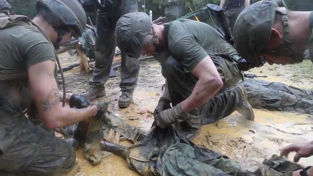 Marines complete 'Jungle Endurance Course' at JWTC (Camp Gonsalves, Okinawa)