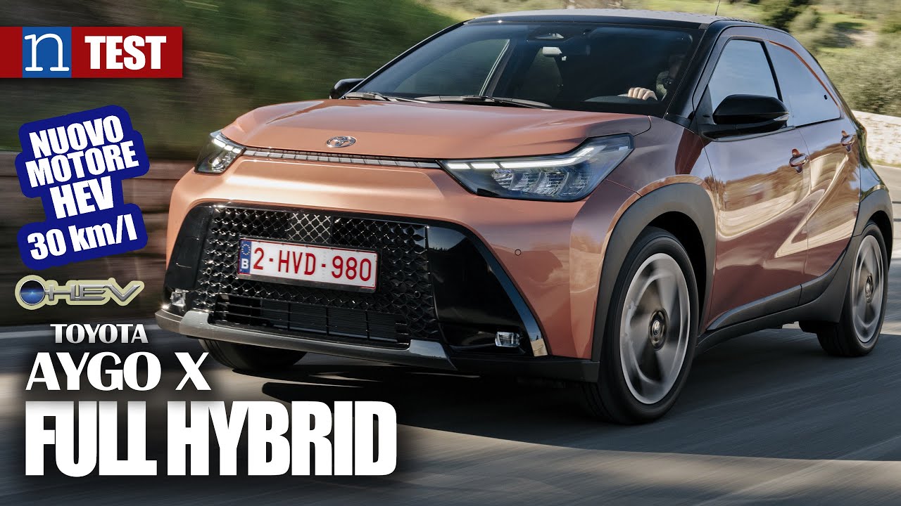 Toyota Aygo X HEV | COME VA con il motore 1.5 della Yaris ibrida. TRAPIANTO riuscito?