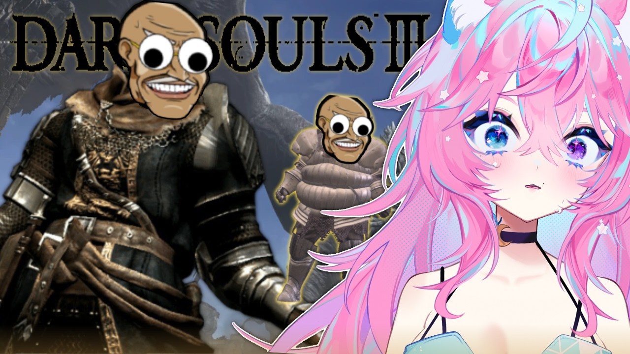 ━☆NEKO REACTS━☆ DARK SOULS 3 IS A WOMAN 🫢 | GET GOOD OR ITS YOUR FAULT ! !