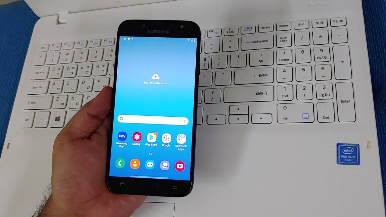 SAMSUNG Galaxy J7 Pro (SM-J730) U10-U11 FRP/Google Account Bypass Android 9 WITHOUT PC - NEW 2020