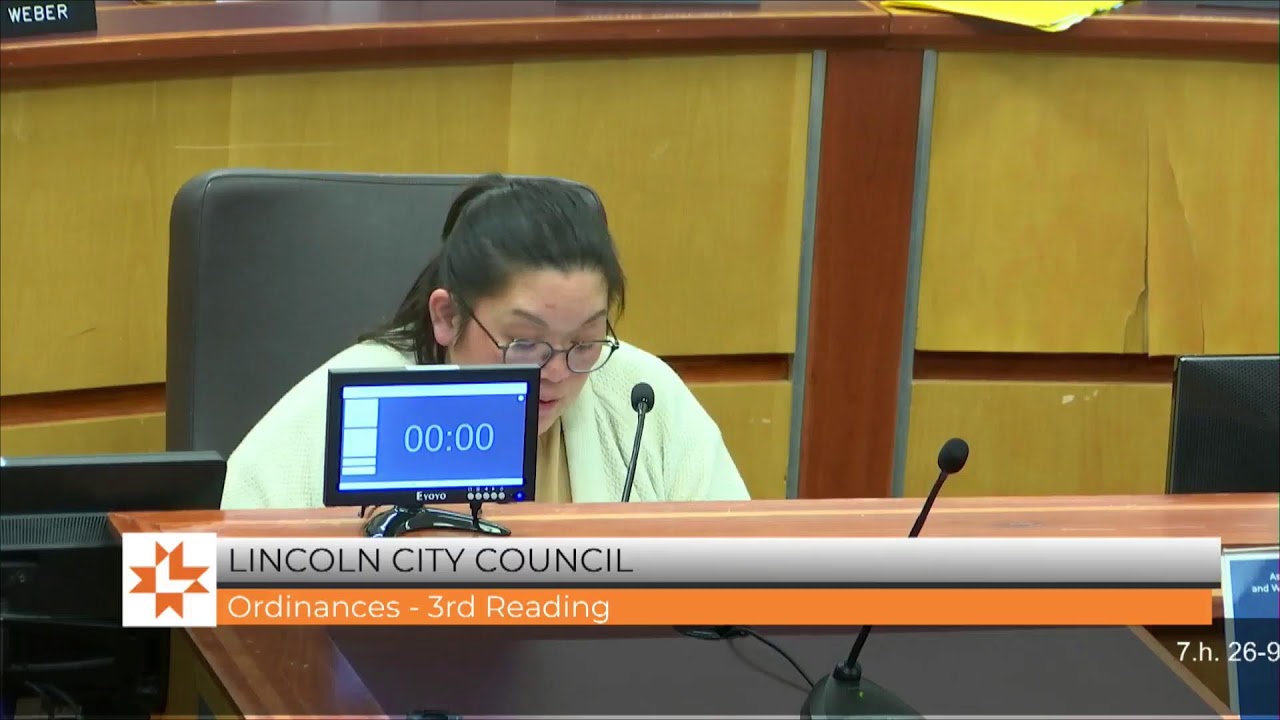 Lincoln City Council Meeting February 9, 2026