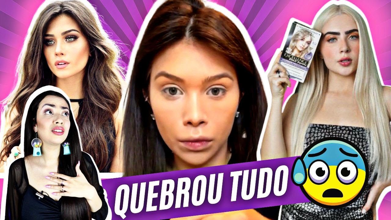 QUEBROU TUDO! CABELO DE FLÁVIA PAVANELLI | TRANSFORMAÇÃO DE JADE PICON 😢