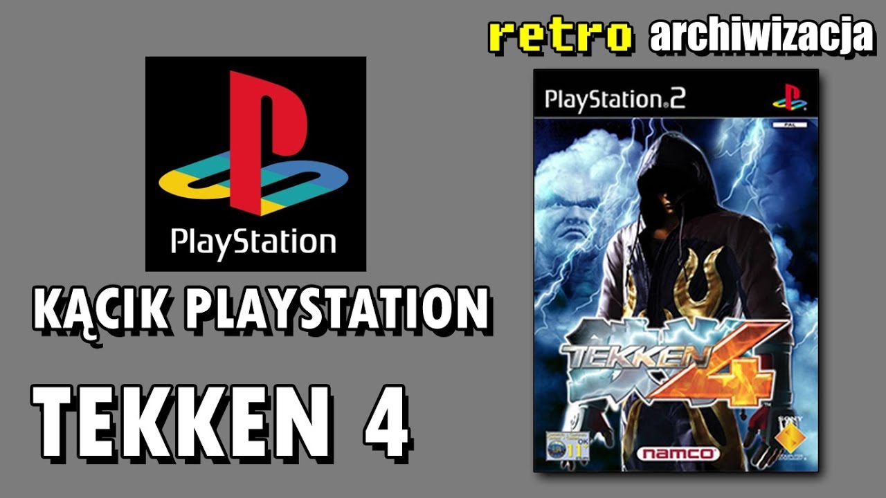 Tekken 4 na PlayStation 2 + scee catalogue video | Retro archiwizacja - odcinek 636