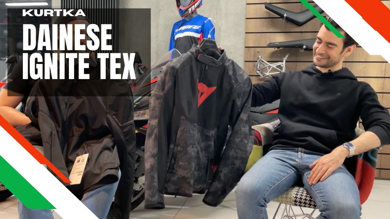 Jedna kurtka na każdy motocykl - Kurtka Dainese Ignite Tex