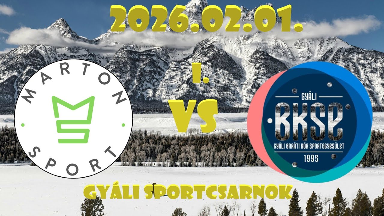 20260201 Martonvásár  - Gyáli BKSE FU15 Gyáli Sportcsarnok  I. félidő