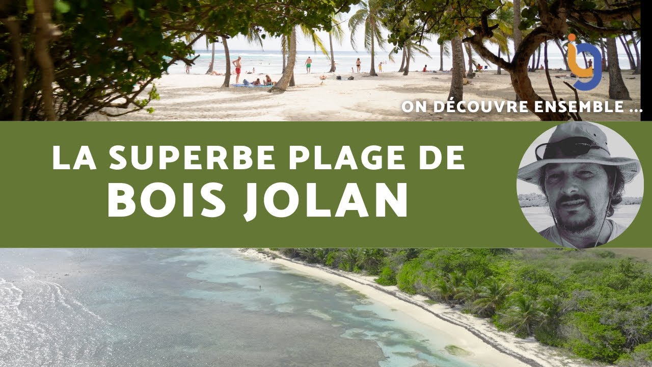 La plage de Bois Jolan Guadeloupe