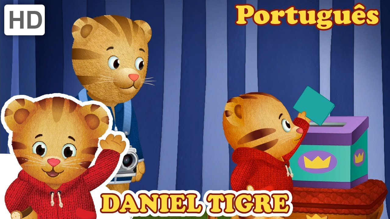 Daniel Tigre em Português 🐯🗳 Uma Votação No Bairro (Episódios Completos)
