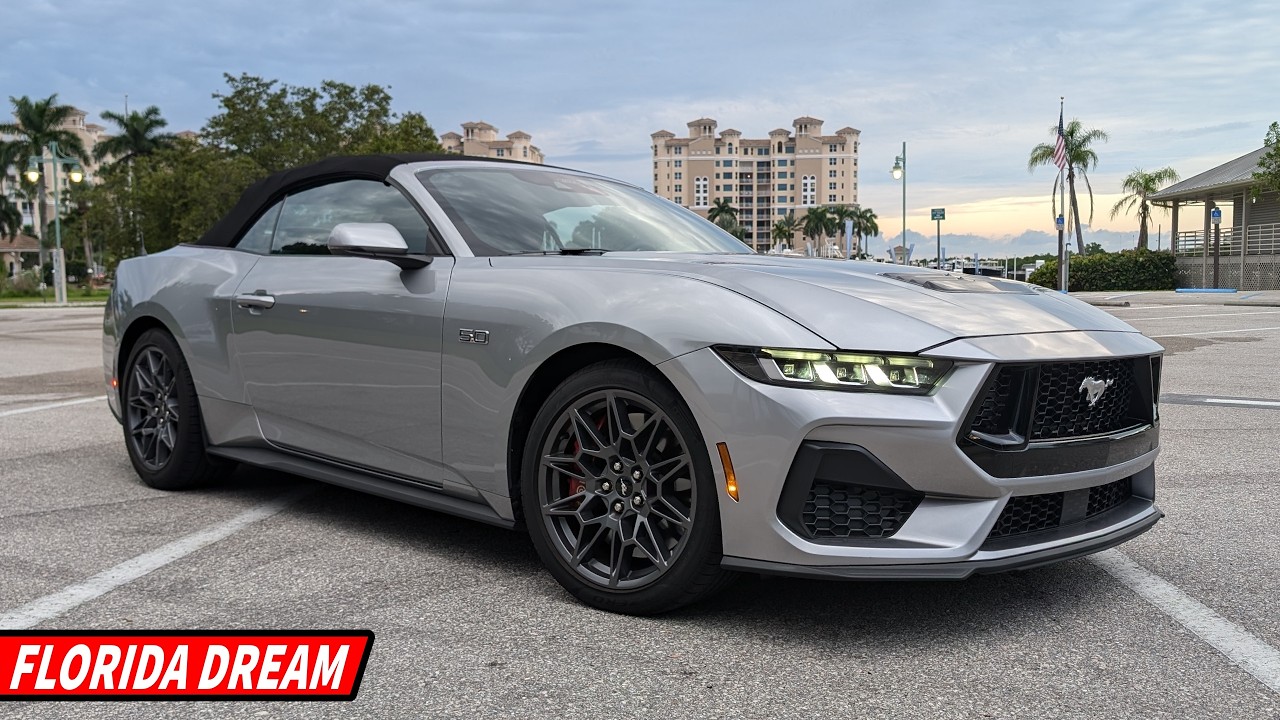 2024 Ford Mustang 5.0 Convertible Review // The American V8 Freedom Missile