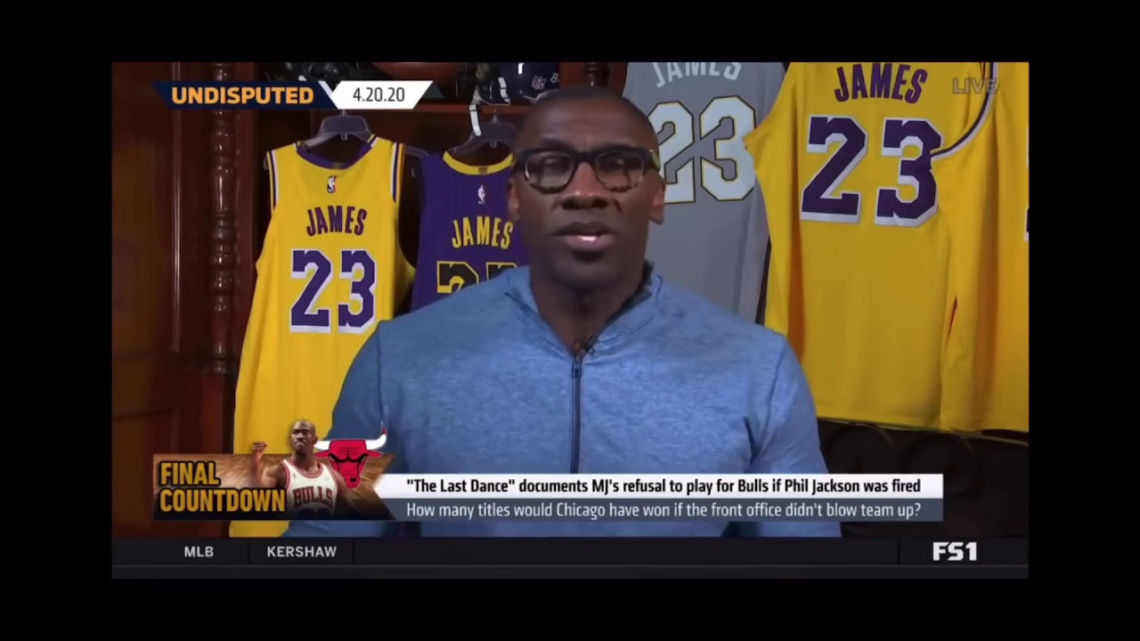 Shannon Sharpe and Skip Bayless disagree on Bulls vs Spurs 1999 NBA Finals winner - 4-20-2020