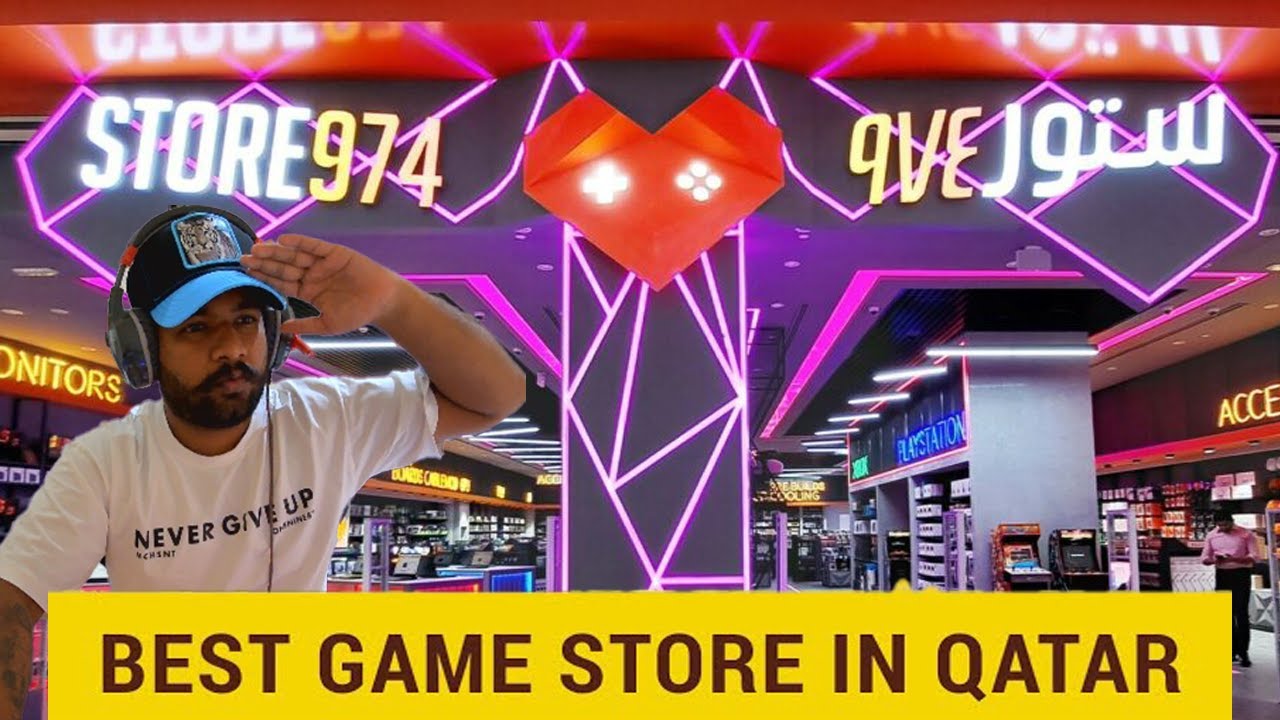 Best Gaming Store #1vlog #qatar #store974 #gamingstore  #dailyqatar #qatardaily #doha #newvlogger