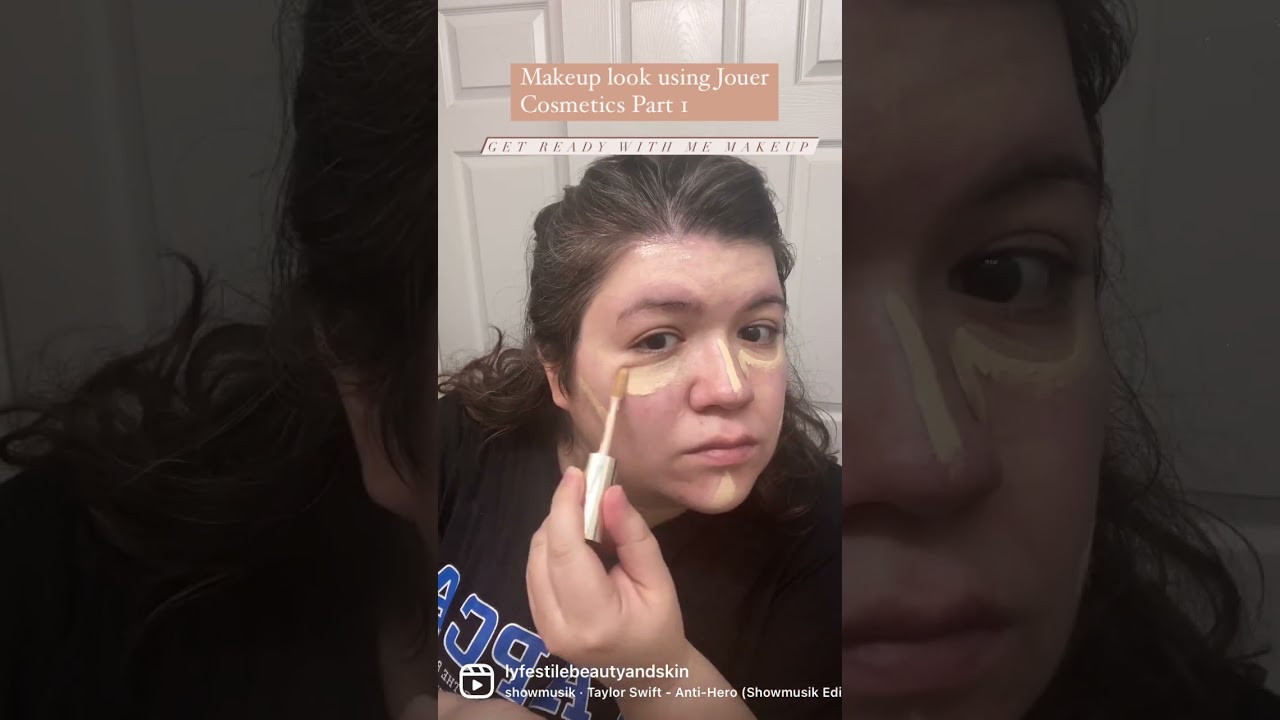 GRWM Jouer Concealer, blush and bronzer