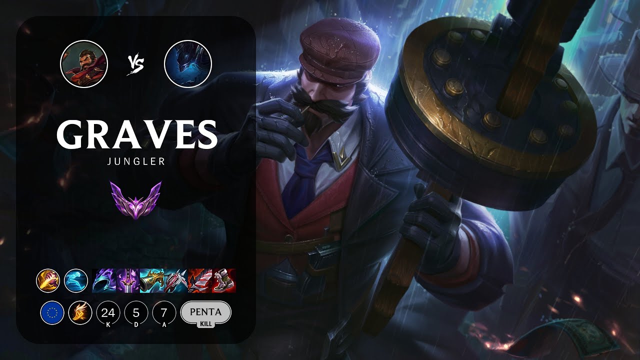 Graves Jungle vs Nocturne - EUW Master Patch 14.4
