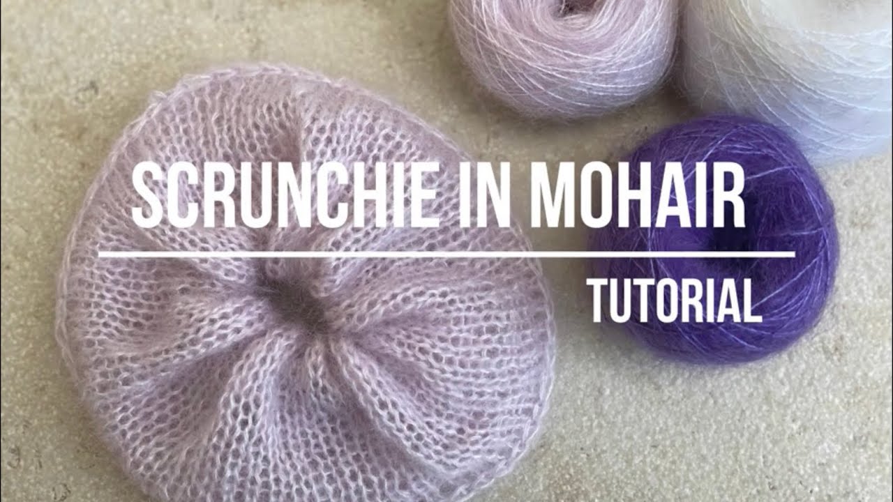 SCRUNCHIE in MOHAIR