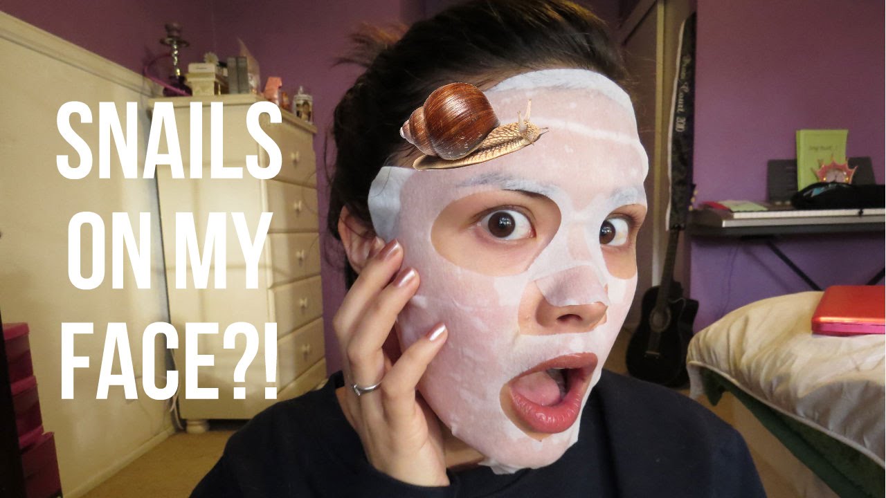 WTF Korean Beauty: SNAIL Face Mask ??