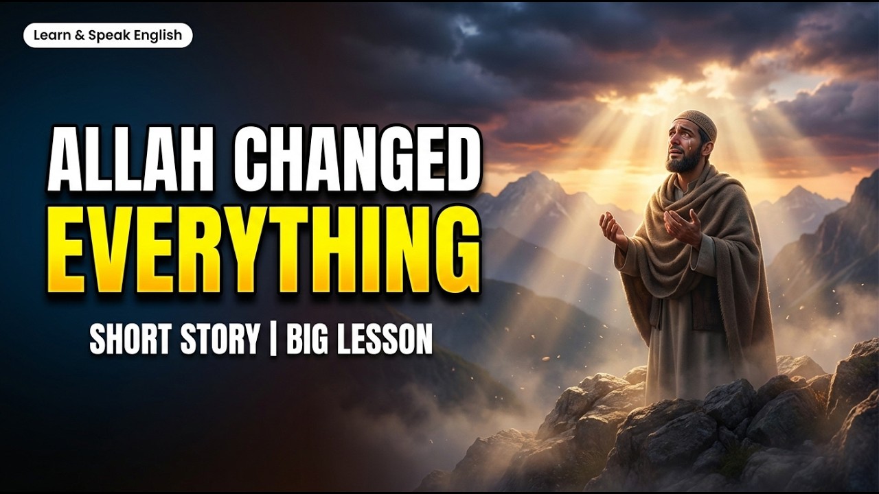 The Boy Who Trusted Allah Completely | A Powerful Story of Tawakkul | Islamic reminder