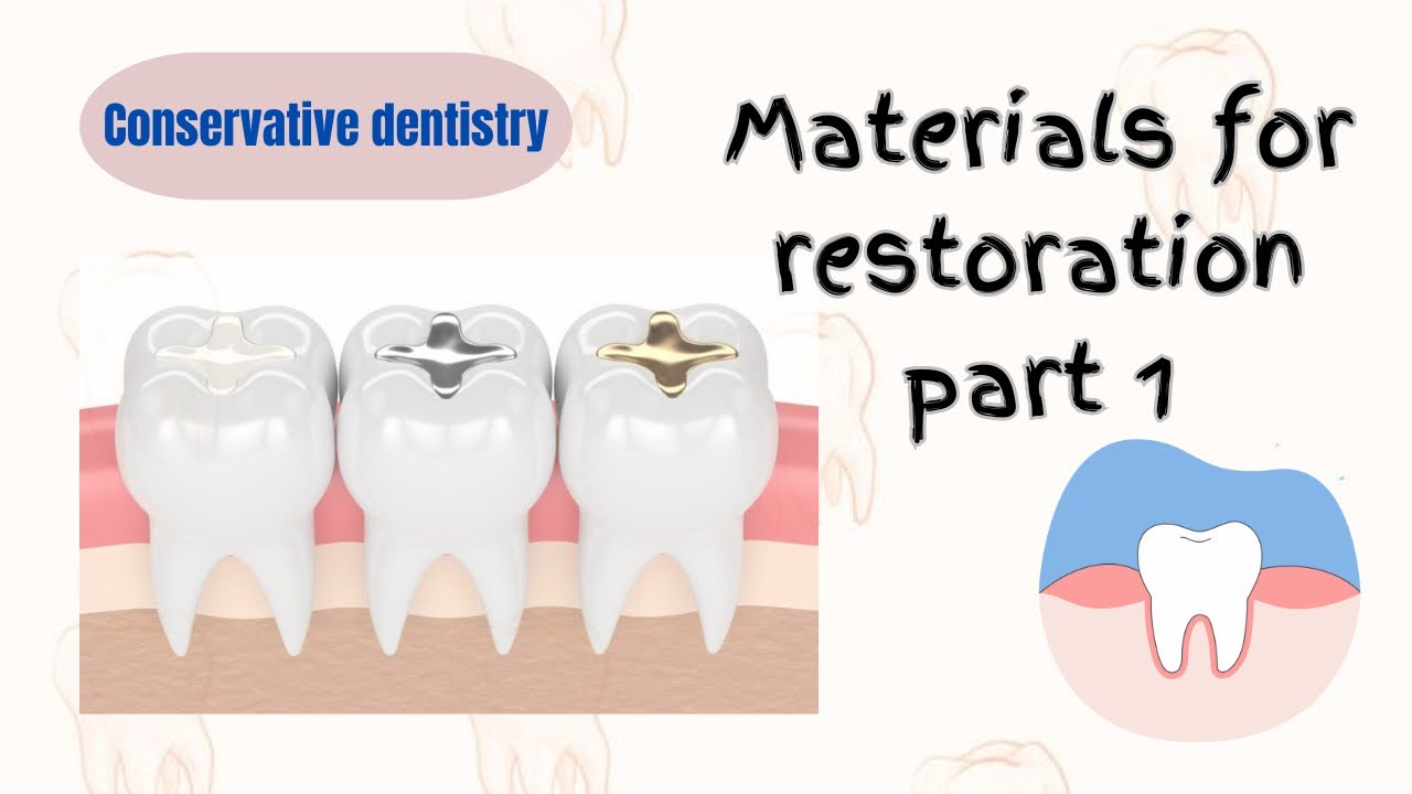 Materials for restoration of a cavity Part 1|Primary teeth|conservative dentistry|dental|final year