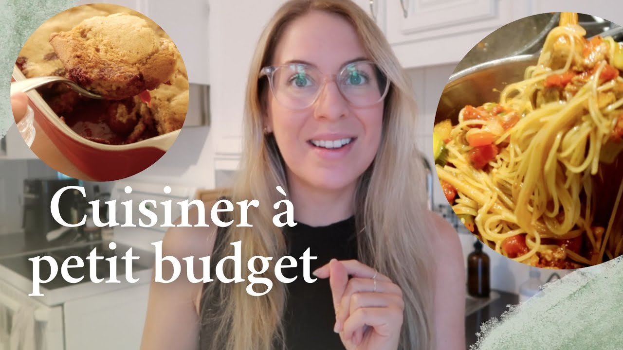 Mealprep petit budget avec ce que j'ai sous la main