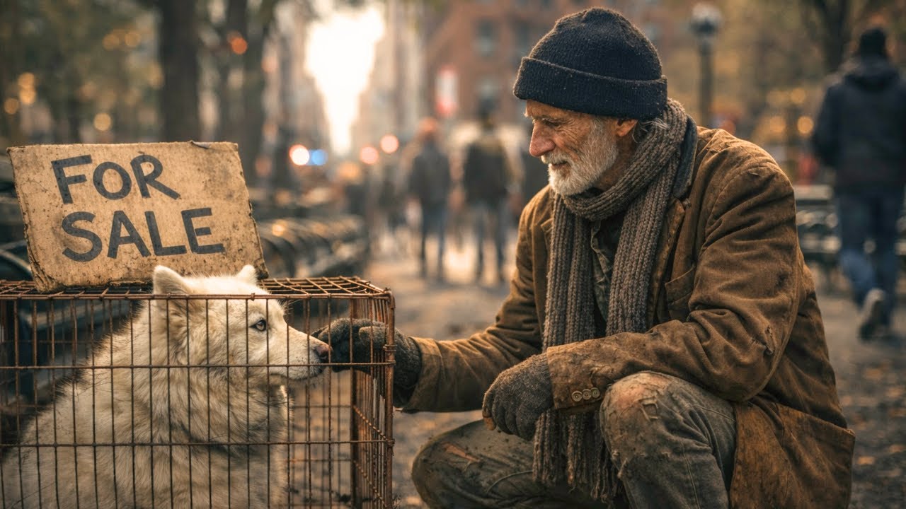 Poor Homeless Man Saves Abandoned Mother Dog & Puppies | A Heart-Touching Rescue