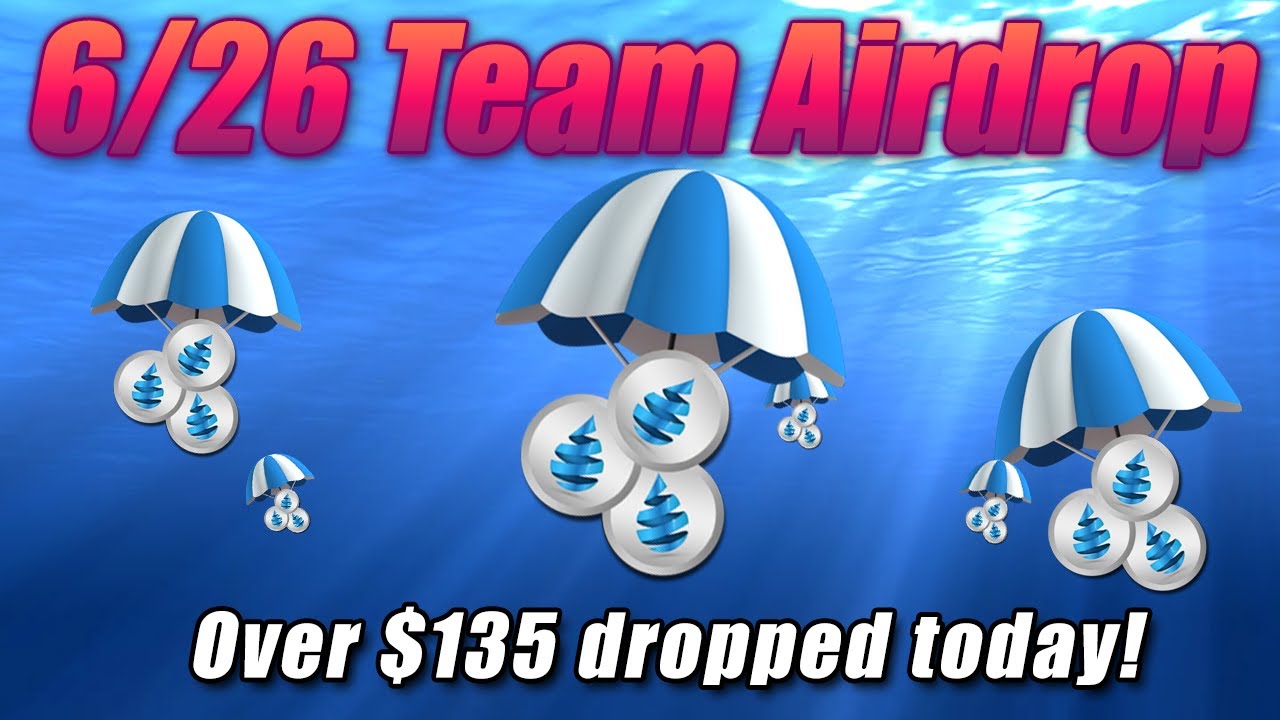 15 DRIP - Team Airdrops. 💧  #drip #crypto #animalfarm