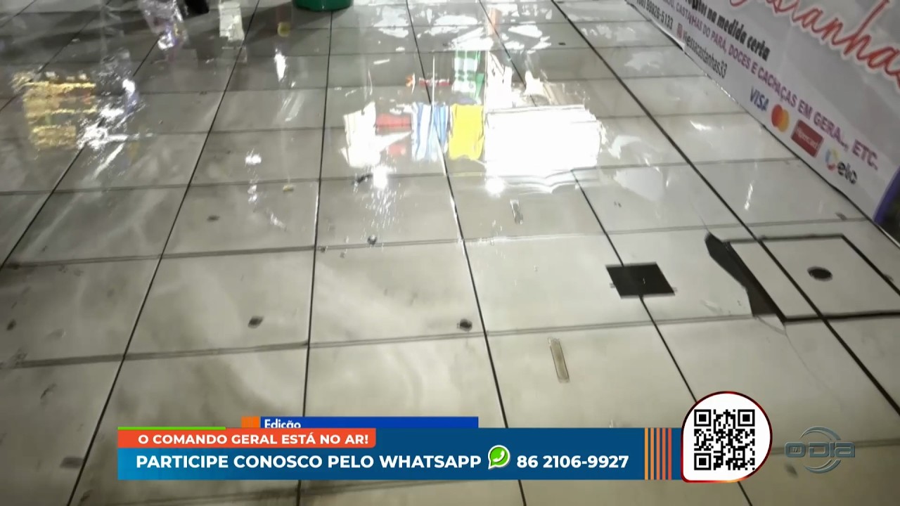 Permissionários do shopping da cidade sofrem prejuízos financeiros após temporal 06 02 2026