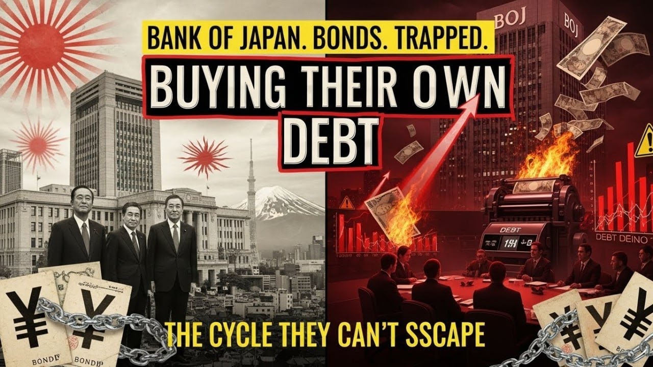 The Japanese Bond Crisis: Why the BOJ Can't Stop Buying Its Own Debt