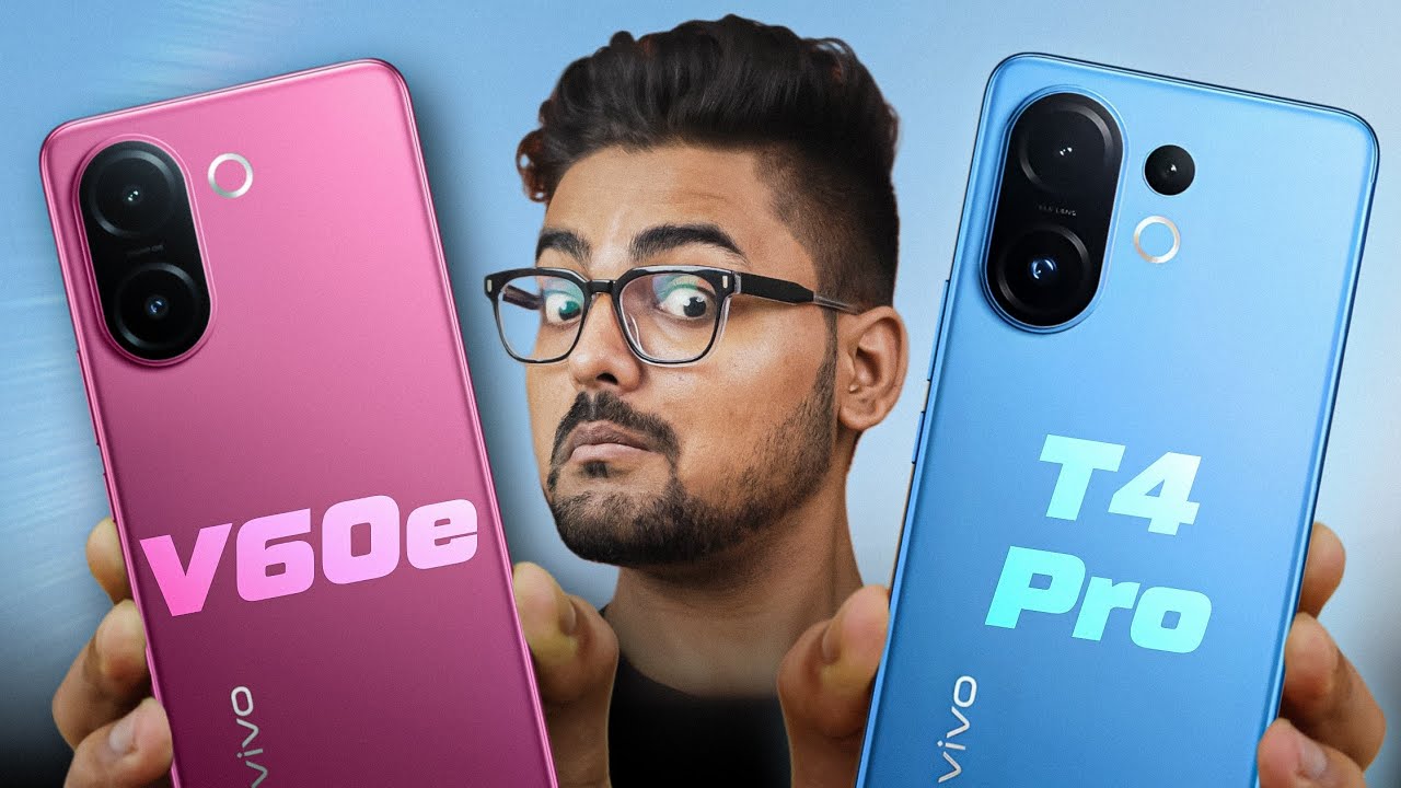 vivo V60e vs vivo T4 Pro Full Comparison – Camera, Gaming, Battery & Real Test! 😳